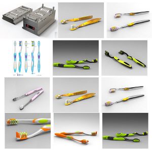 칫솔 사출 금형